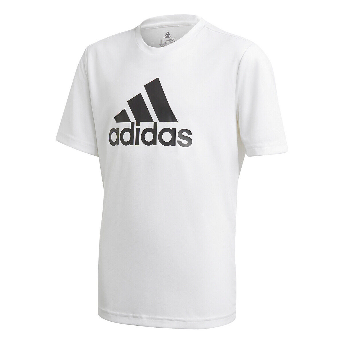 Adidas Performance T-shirt de mangas curtas, 5 - 16 anos   Branco