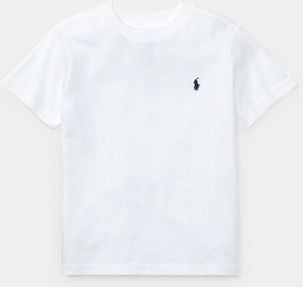 Polo Ralph Lauren T-shirt de mangas curtas, 6-14 anos   Branco