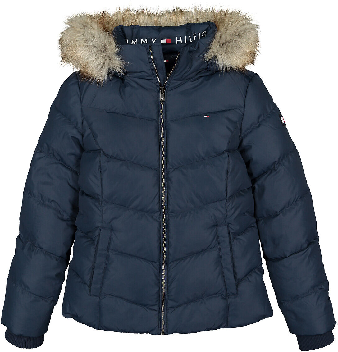 Tommy Hilfiger Casaco com capuz, 10-16 anos   Marinho