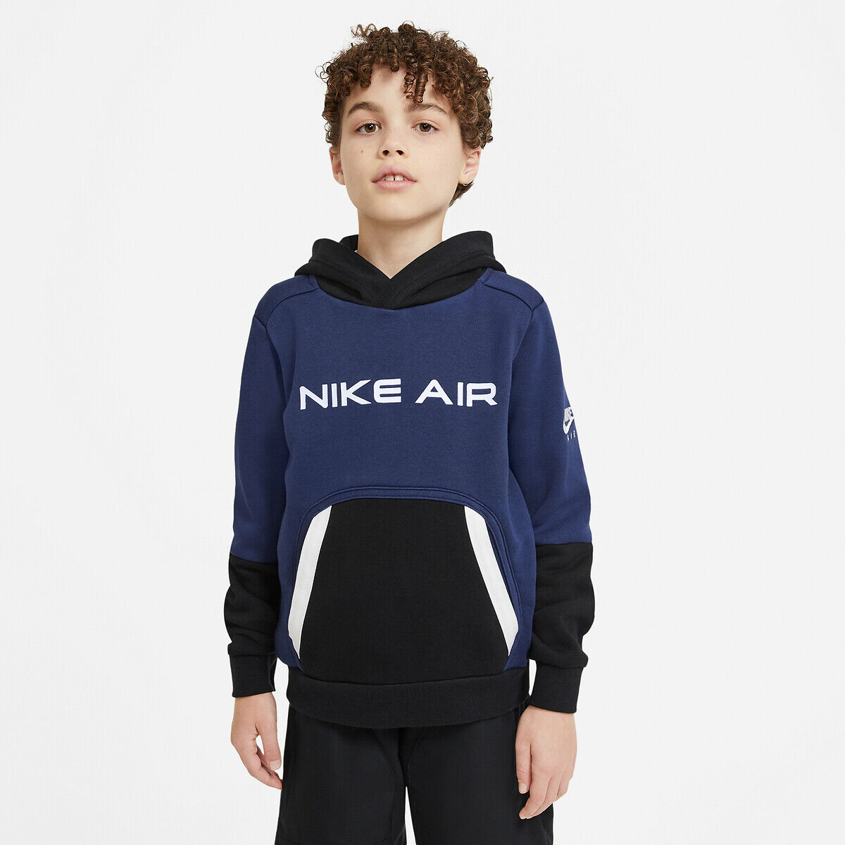 Nike Sweat com capuz, Nike Air, 6-16 anos   Azul-Escuro