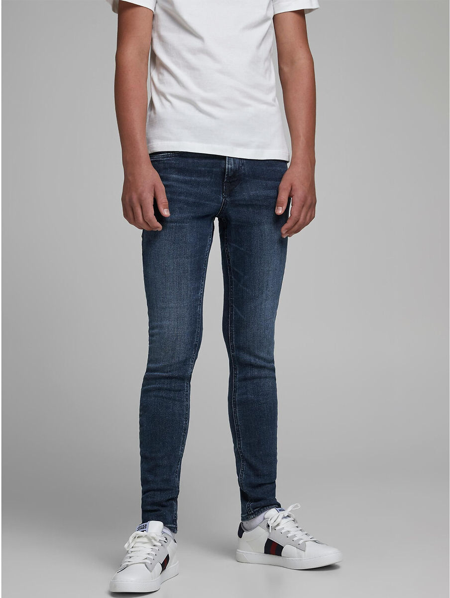 Jack & Jones Junior Jeans skinny, 10-16 anos   azul-ganga