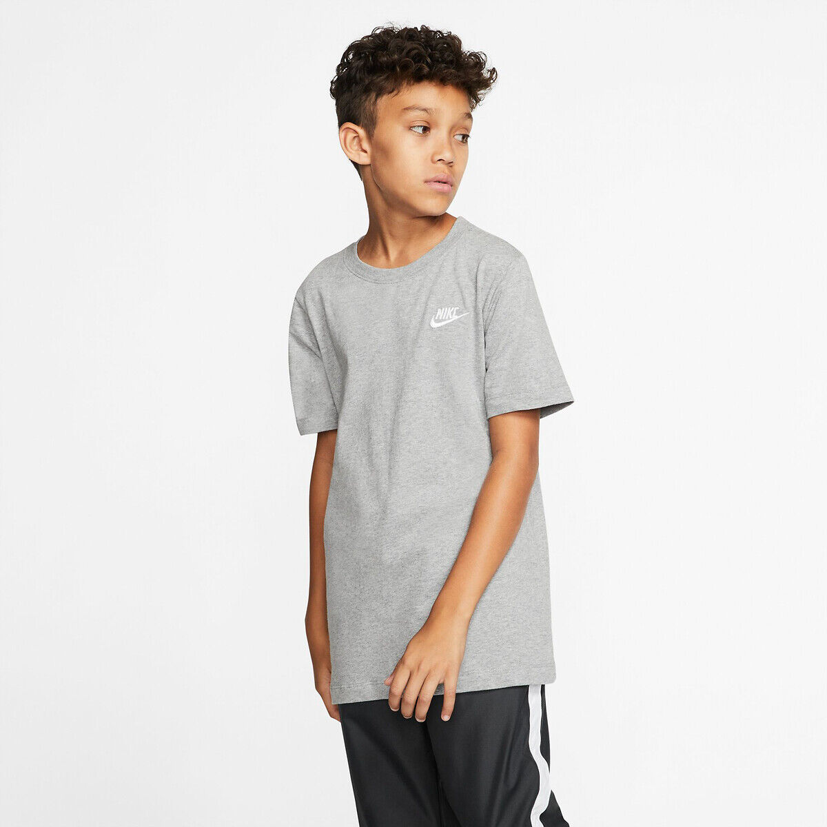 Nike T-shirt, 6 - 16 anos   Cinzento