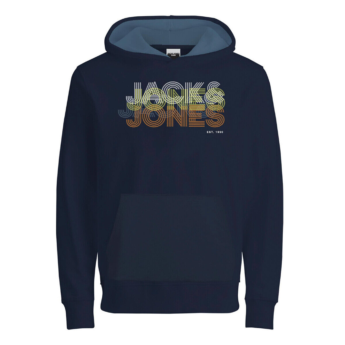 Jack & Jones Junior Sweat com capuz fixo, 10-16 anos   Marinho