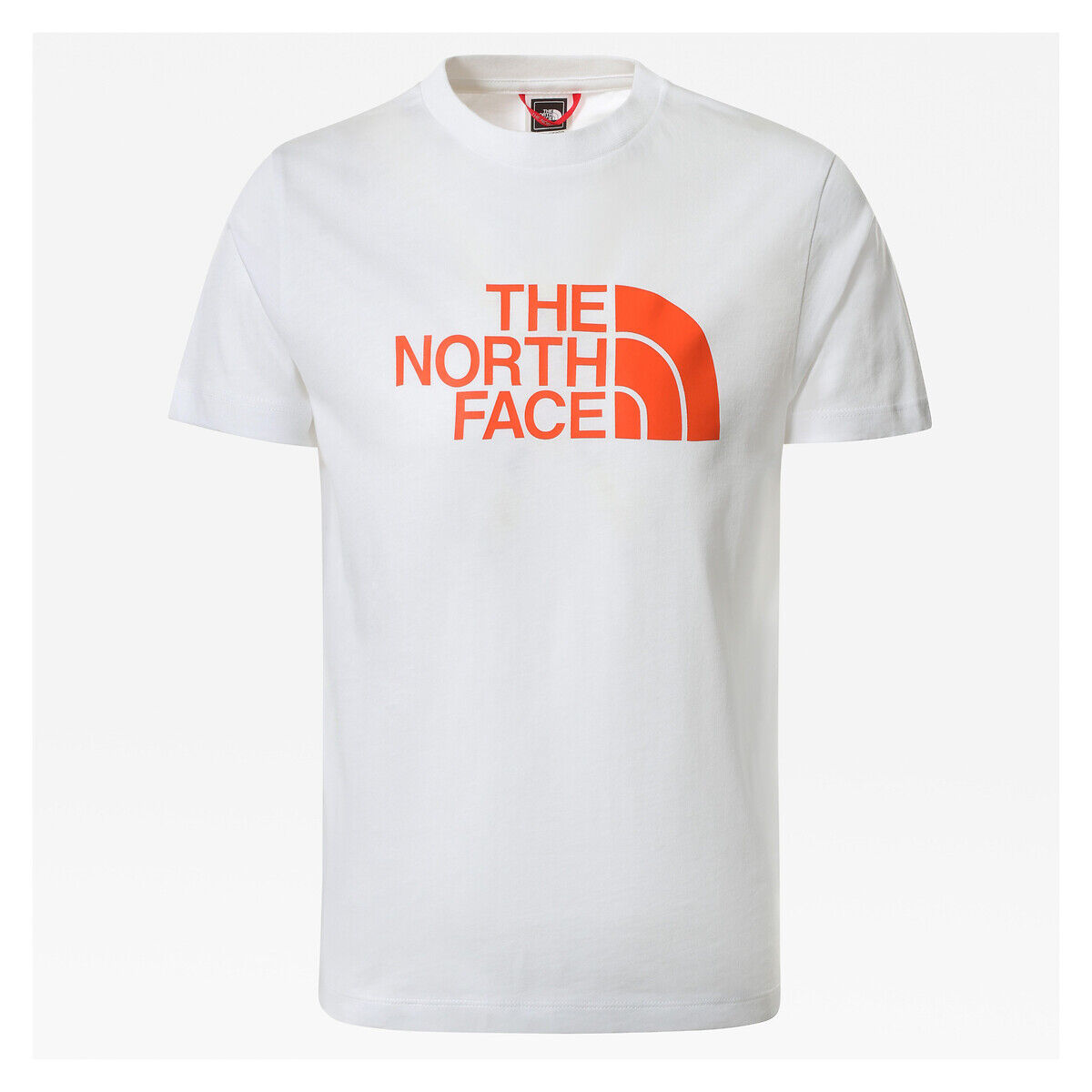 The North Face T-shirt, 6 - 18 anos   Branco/Laranja