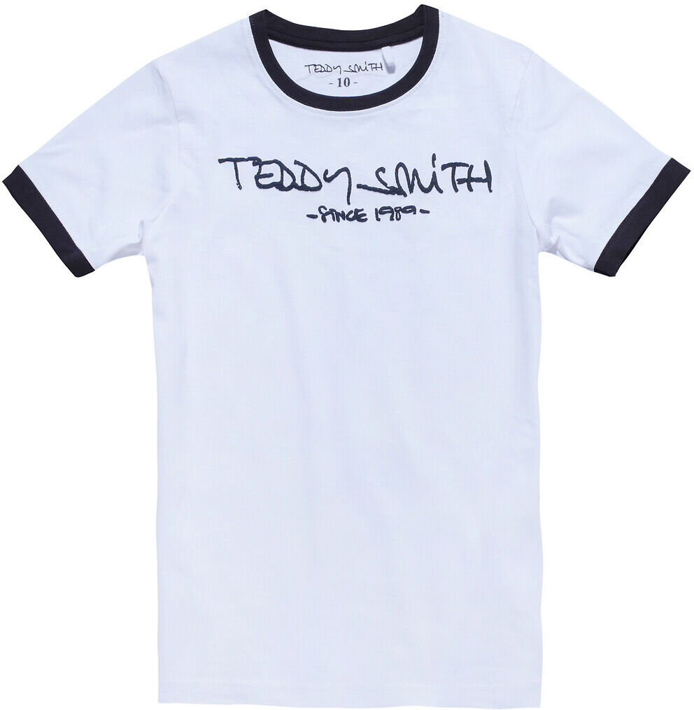 Teddy Smith T-shirt de mangas curtas, 10-16 anos   Branco