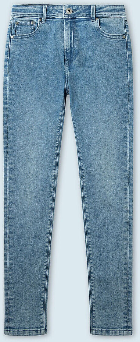 Pepe Jeans Jeans skinny, cintura subida, 8-16 anos   Azul-Ganga