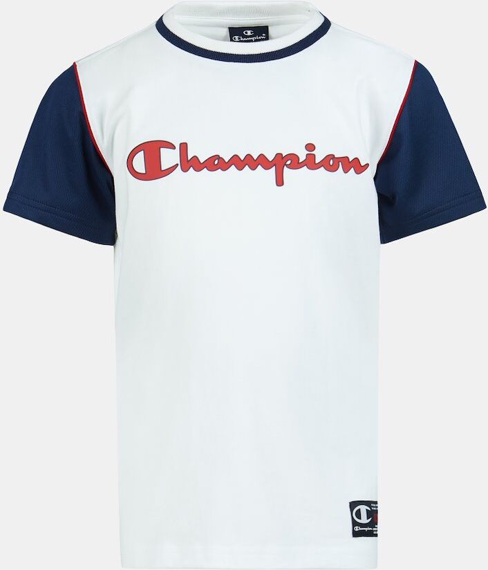 Champion T-Shirts Champion 305631 - Branco/Vermelho - Criança Rapaz