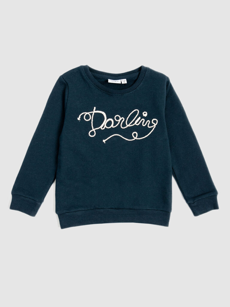 Name It Sweatshirt Menina Frolig Name It Azul marinho