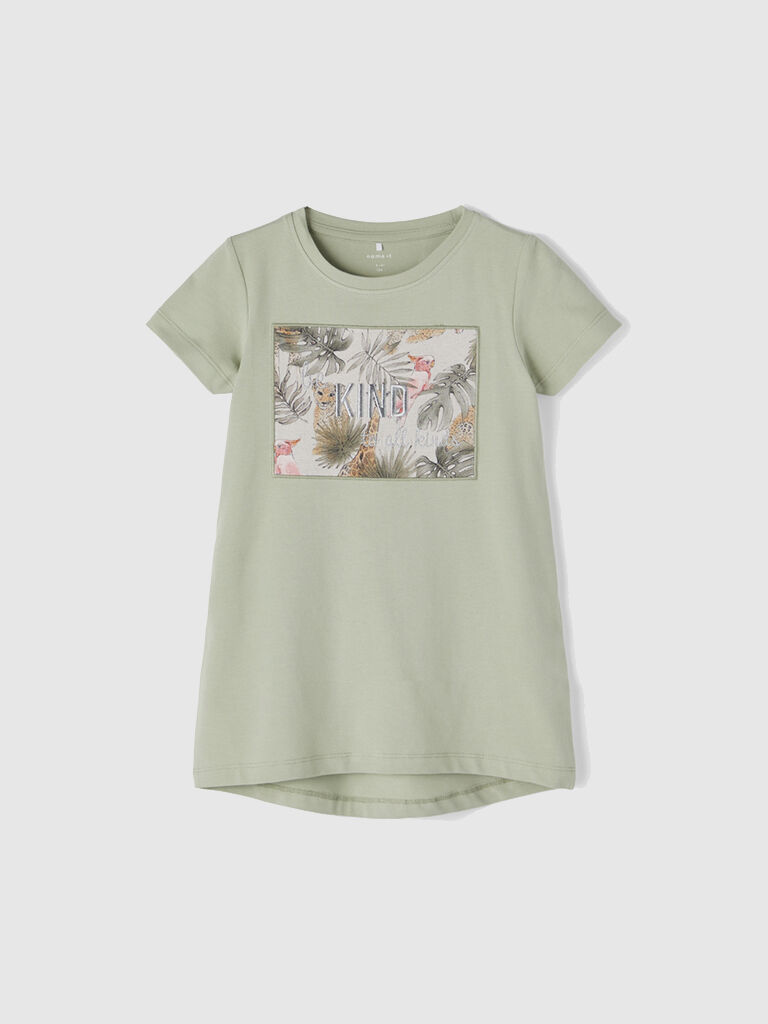 Name It T-Shirt Menina Jacka Name It Verde