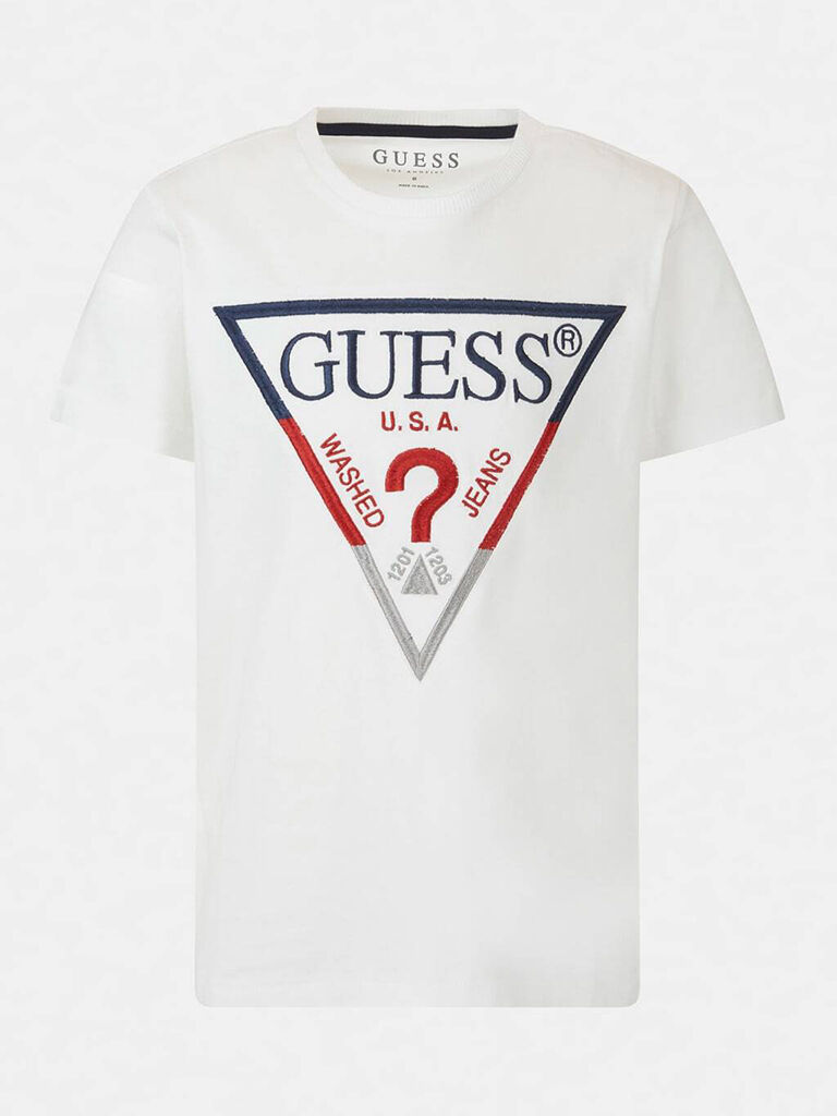 Guess T-Shirt Unisex Guess Branco