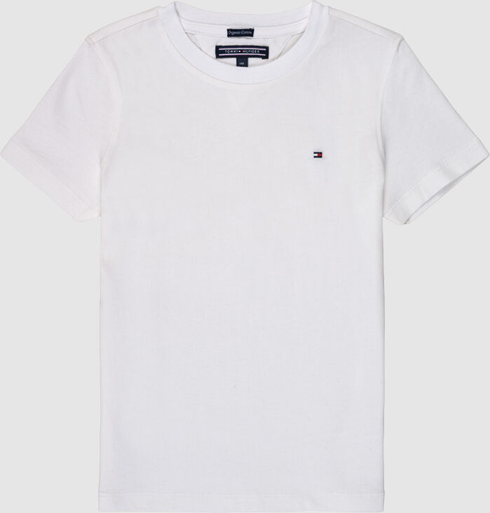 Tommy Jeans- Kids T-Shirt Menino Basic Tommy Hilfiger Branco