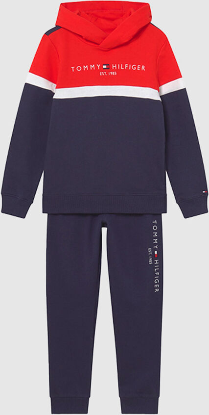 Tommy Jeans- Kids Conjunto Menino Colorblock Tommy Jeans Azul marinho