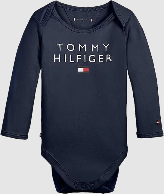 Tommy Jeans- Kids Body Bebé Menino Logo Tommy Jeans Azul marinho