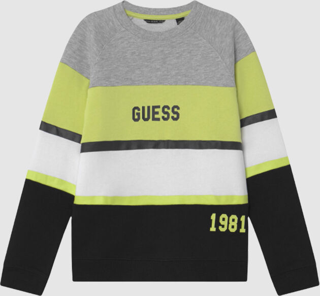 Guess Sweatshirt Menino Active Guess Preto