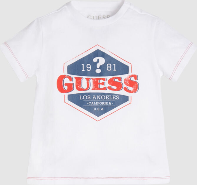 Guess T-Shirt Menino Guess Branco