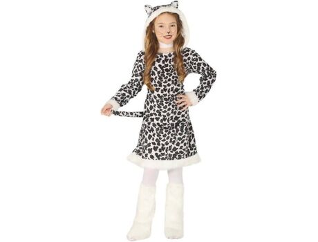 Disfrazzes Fato de Menina Leopardo (Tam: 7 a 9 anos)