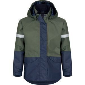 Urberg Kids' Fosnavåg 2L Rain Jacket Kombu Green 122/128, Kombu Green