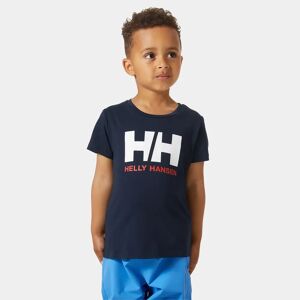 Helly Hansen Barn HH Logo Bomulls T-shirt Marinblå 104/4 Navy Marinblå104/4