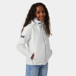 Helly Hansen Junior Crew Mellanlager Seglarjacka Vit 152/12 Navy Marinblå152/12