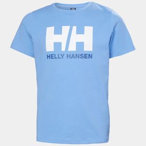 Helly Hansen Junior HH Logo Round Neck Bomulls T-shirt Blå 128/8 Bright Blue Blå128/8