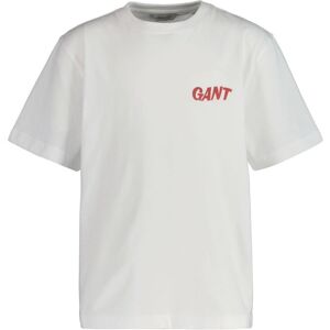 GANT Surfers Relaxed T-Shirt Junior, White, 176