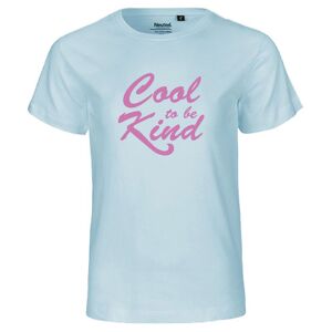 Cool To Be Kind T-shirt   Barn128/134clLjusblå Ljusblå
