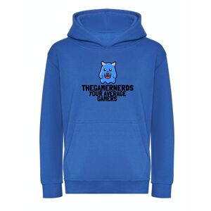 TheGamerNerds Ekologisk Hoodie   JuniorS (5/6 år)Royalblå Royalblå