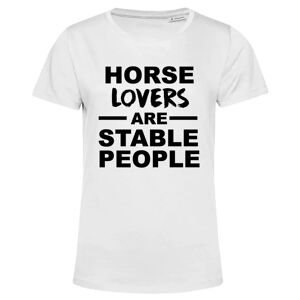 Horse Lovers Are Stable People T-shirt   DamXXLVit Vit