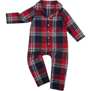 Flanellpyjamas Bebis/Barn12-18 Månader