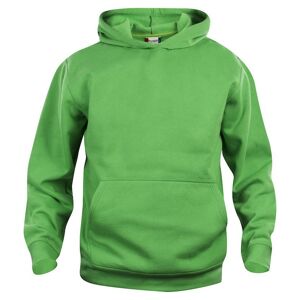 Basic Hoodtröja   Barn110/120clGrön Grön