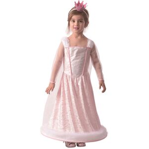 Hisabjoker Rosa Prinsessklänning Barn (2-4 år (92-104 cl))