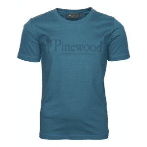 Pinewood Outdoor Life T-Shirt Barn 6445 (Färg: Blå, Storlek: 140)
