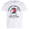 Tommy Hilfiger T-Shirt - Tommy Bagels - White - Tommy Hilfiger - 10 År (140) - T-Shirt 140