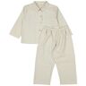 Marmar Pyjamas - Pyjamas - Blue Stone Stripe - Marmar - 2-3 År (92-98) - Pyjamas 2-Delad 92-98