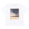 Gant T-Shirt - Resort - Vit - Gant - 13-14 År (158-164) - T-Shirt 158-164