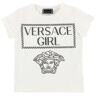 Young Versace T-Shirt - Vit M. Versace Girl - Versace - 6 År (116) - T-Shirt 116