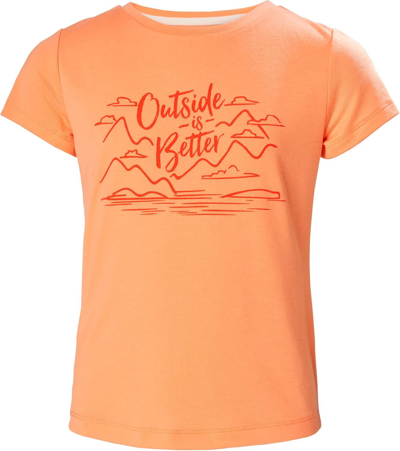 Helly Hansen Jr Sara Qd Tshirt 128/8 Orange