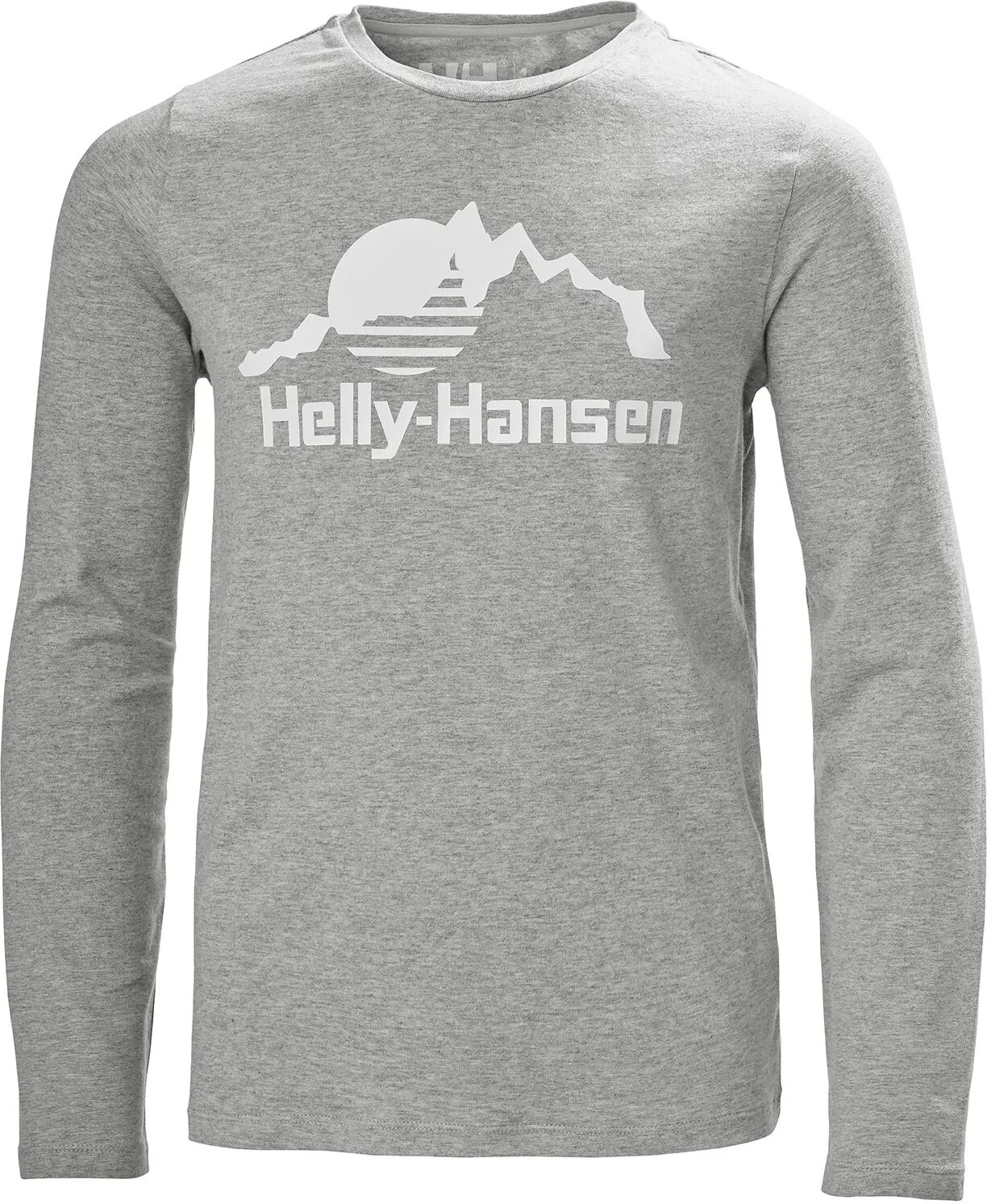 Helly Hansen Jr Graphic Ls Tshirt 164/14 Grey