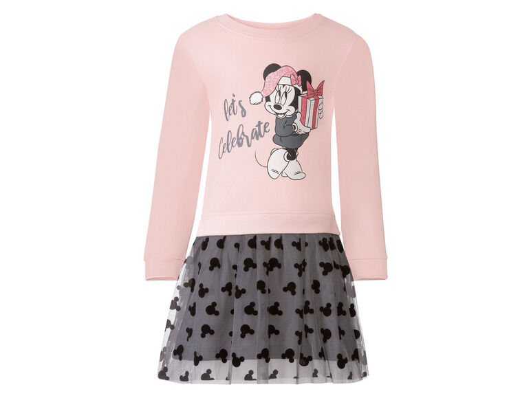 Disney Dievčenské šaty (122/128, Minnie Mouse )