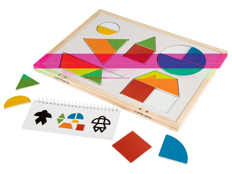 PLAYTIVE® Drevená motorická hračka Montessori (magnetická mozaika)