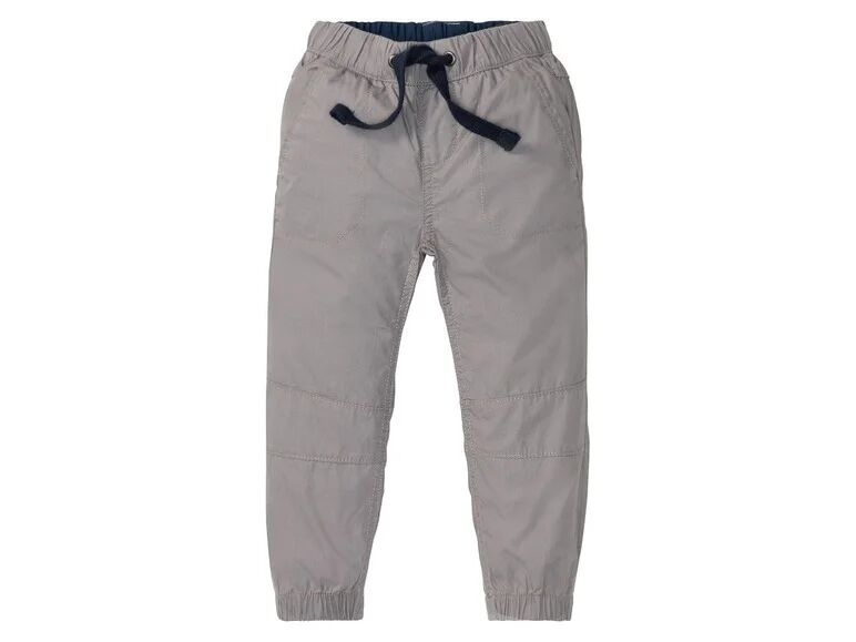 LUPILU® Chlapčenské bavlnené cargo nohavice BIO (86, šedá)