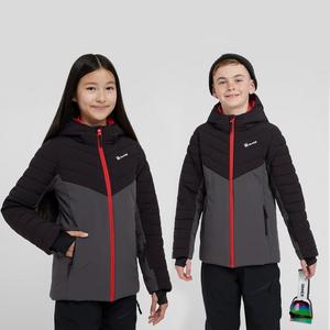 The Edge Kids' Sun Peaks Insulated Baffle Jacket - Bl, BL - Unisex