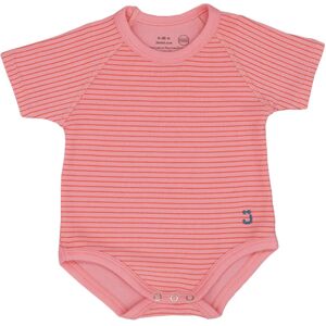 J BIMBI 4SEASON STRIPES Coral Red babygrow 0-36 months 1 pc