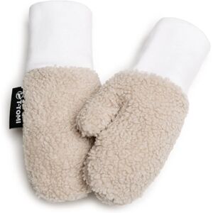 T-TOMI TEDDY Gloves Cream mitt for children from birth 12-18 months 1 pc