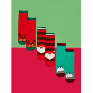 Blade & Rose   Christmas Sock Gift Set - 3 Pack   Christmas Clothing For Babies & Toddlers   Sizes 0-4 Years