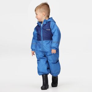 Kids Water-repellent Mudplay Iii Waterproof Puddle Suit Strong Blue New Royal Monster, Size: 2-3 Years - Regatta