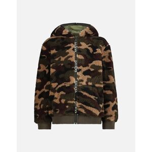 Guess Kids-Boys Camo Jacket Khaki - Size: 12