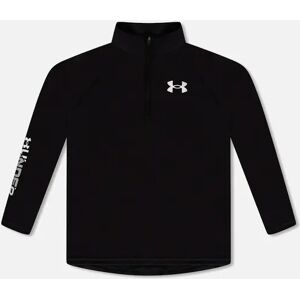 Girl's Under Armour Juniors Big Logo Tech 1/2 Zip Top (Black) - Size: 13 years/14 years/15 years