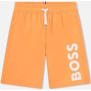 Boy's BOSS BOYS TANGERINE SWIM SHORTS - Size: 10 years