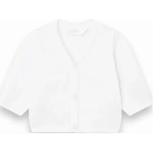 Mayoral White Knit Cardigan - Size: 0-3 months